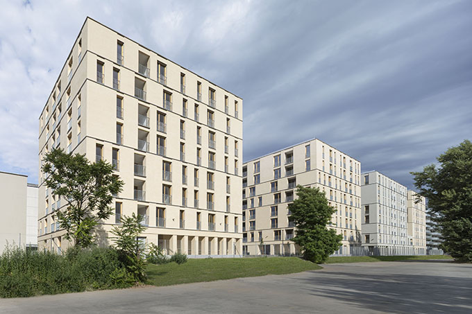 Vorgartenstrasse 98-106 by BEHF Architects