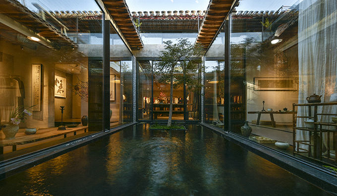 「Naqu Shuiyue」 Hutong Quartet in Old Beijing by Tanzo Space Design
