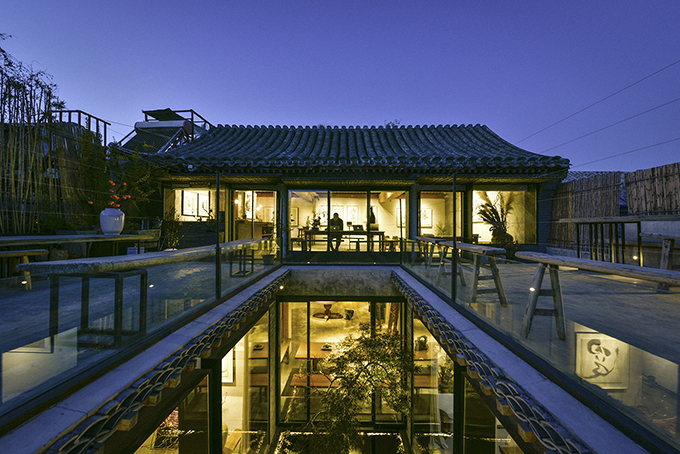 「Naqu Shuiyue」 Hutong Quartet in Old Beijing by Tanzo Space Design