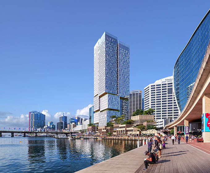 Cockle Bay Park by Henning Larsen