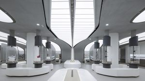 Fengdong E Pang Bookstore by Gonverge Interior Design