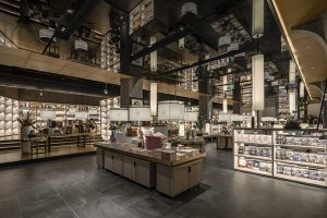 Fengdong E Pang Bookstore by Gonverge Interior Design