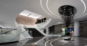 HUIYA CERAMICS Headquarters & Exhibition Hall by Foshan Topway Design