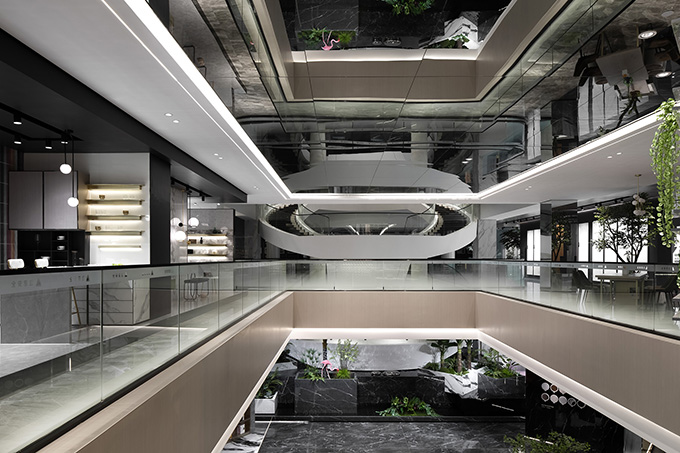 HUIYA CERAMICS Headquarters & Exhibition Hall by Foshan Topway Design