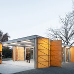 Summer Pavilion in Prague by PAPUNDEKL Architects