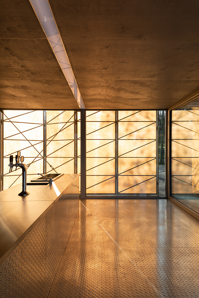 Summer Pavilion in Prague by PAPUNDEKL Architects