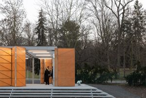 Summer Pavilion in Prague by PAPUNDEKL Architects