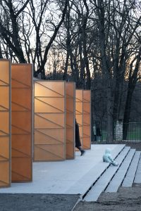 Summer Pavilion in Prague by PAPUNDEKL Architects