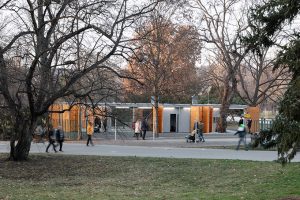Summer Pavilion in Prague by PAPUNDEKL Architects