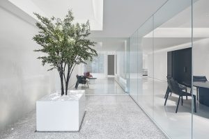 A Minimalist Geometric Home by AD ARCHITECTURE