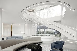 DOTHINK • AIRPORT CITY SALES CENTER by GFD