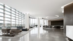 DOTHINK • AIRPORT CITY SALES CENTER by GFD