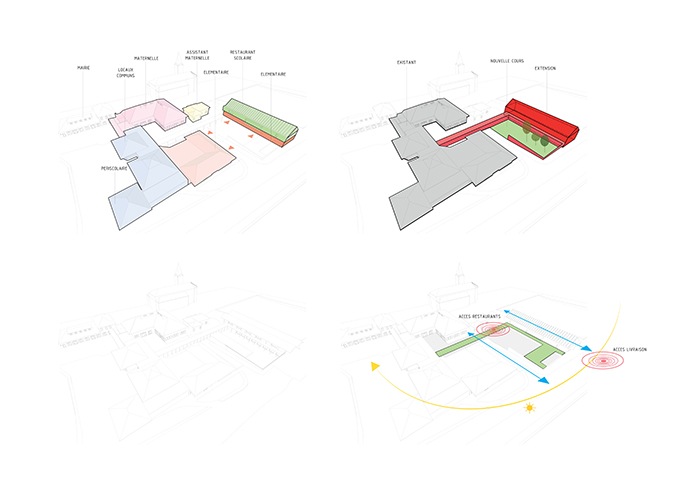Extension des Equipements Scolaires de Lugrin by Ateliers o-s
