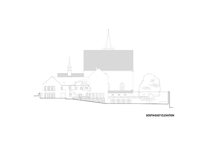 Gymnasium in a former Capuchin monastery by Atelier Tišnovka