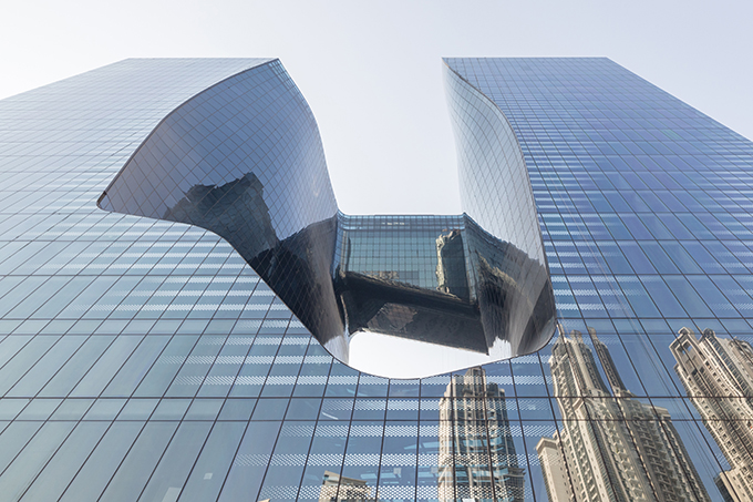 ME Dubai hotel at the Opus by Zaha Hadid Architects