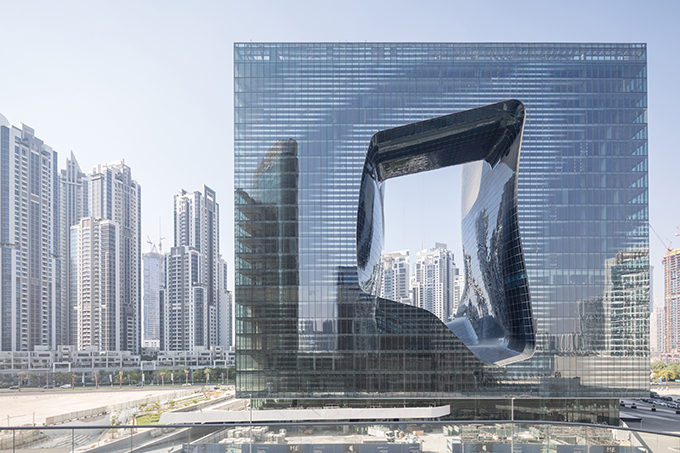 ME Dubai hotel at the Opus by Zaha Hadid Architects