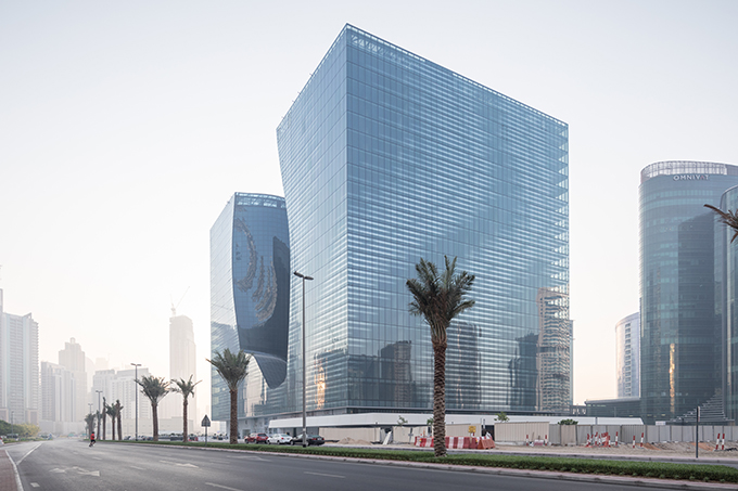 ME Dubai hotel at the Opus by Zaha Hadid Architects