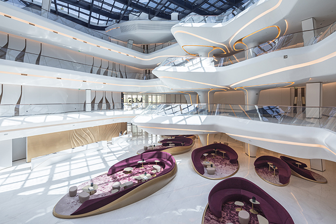 ME Dubai hotel at the Opus by Zaha Hadid Architects