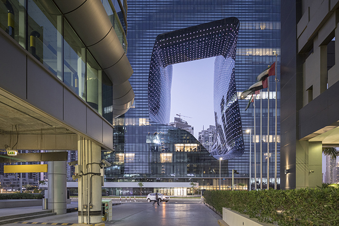 ME Dubai hotel at the Opus by Zaha Hadid Architects