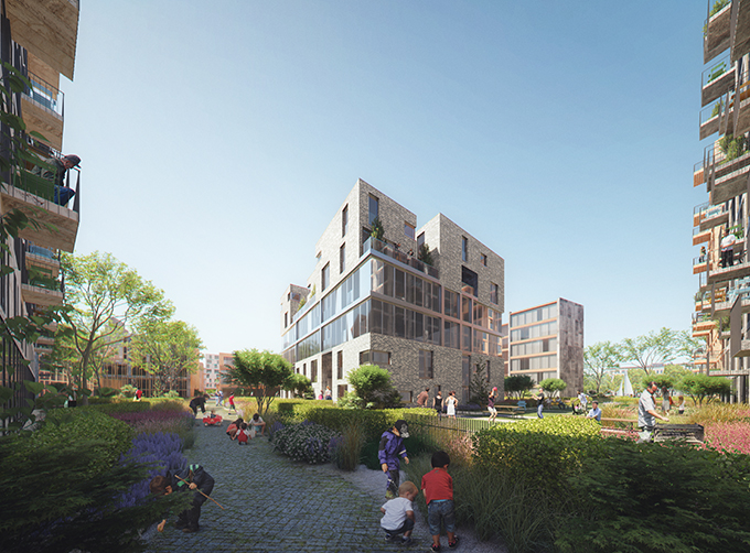 Masterplan Marktkwartier Amsterdam by Mecanoo