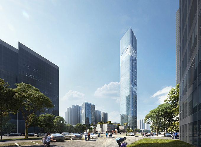 New Pingshan Eye by RMJM Shenzhen