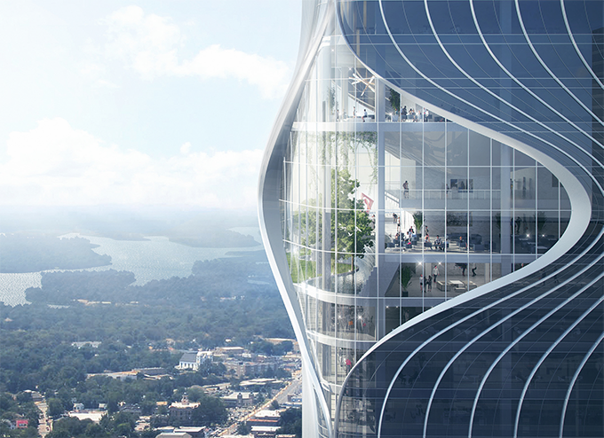 New Pingshan Eye by RMJM Shenzhen