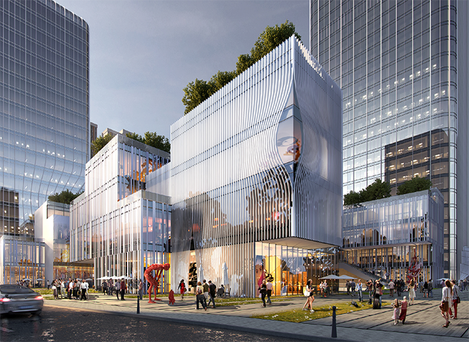 New Pingshan Eye by RMJM Shenzhen