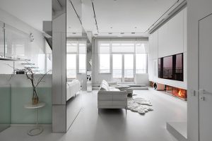 White Penthouse by Capital Construction