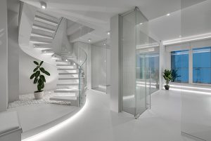 White Penthouse by Capital Construction