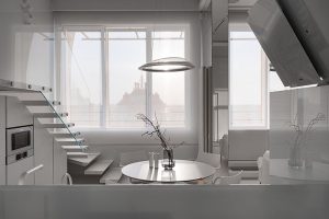 White Penthouse by Capital Construction