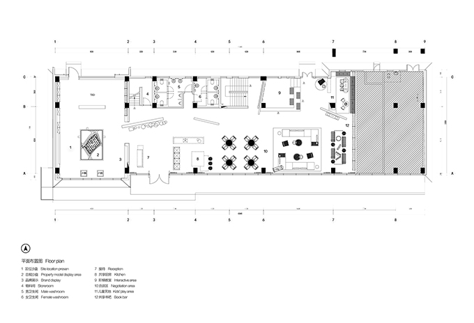 ZOINA AUSPICIOUS OMEN SALES CENTER by DAS Design