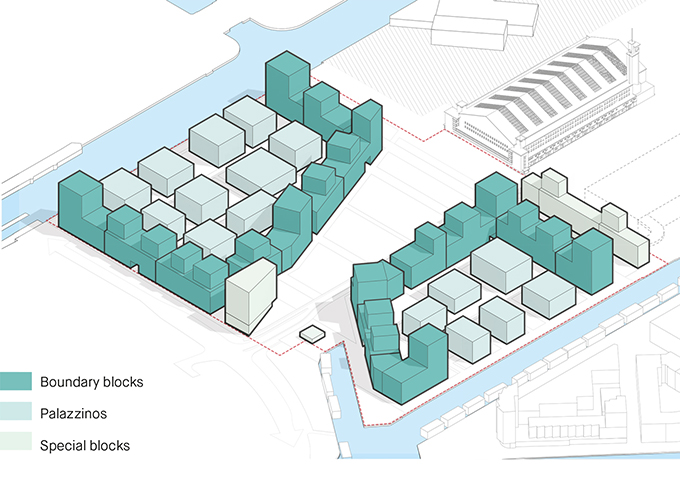 Masterplan Marktkwartier Amsterdam by Mecanoo