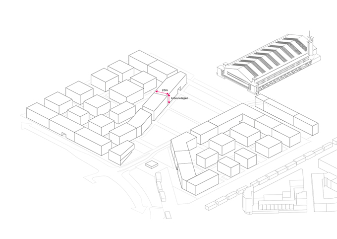 Masterplan Marktkwartier Amsterdam by Mecanoo