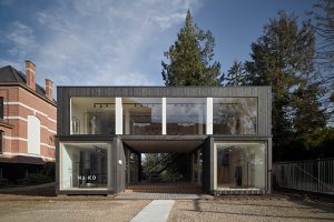 ARK - modular showroom for GAB by Ark-shelter