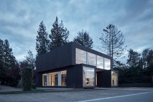 ARK - modular showroom for GAB by Ark-shelter