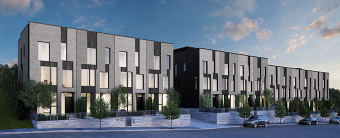 Burrows Street Townhouses by Interface Studio Architects