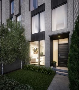 Burrows Street Townhouses by Interface Studio Architects
