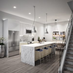 Burrows Street Townhouses by Interface Studio Architects