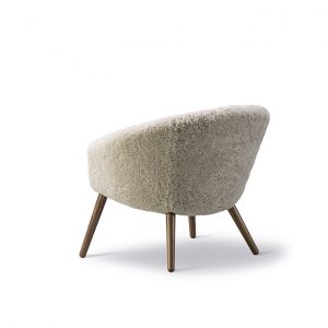 Ditzel Lounge Chair Sheepskin Edition by Nanna Ditzel for Fredericia