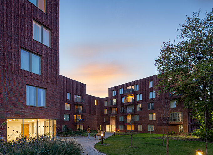 Hulme Living Leaf Street Housing in Manchester by Mecanoo