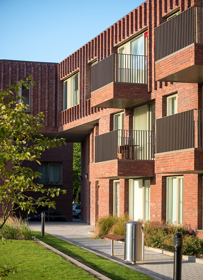 Hulme Living Leaf Street Housing in Manchester by Mecanoo