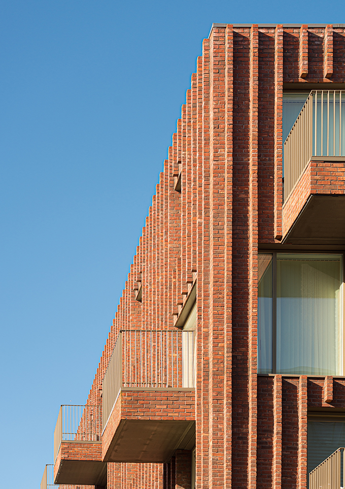 Hulme Living Leaf Street Housing in Manchester by Mecanoo