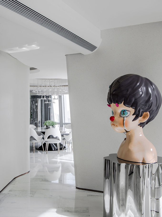 Model Duplex at Zhuhai Renheng Coastal Center by T.K. Design