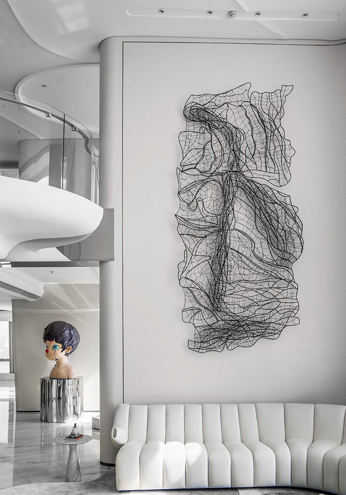 Model Duplex at Zhuhai Renheng Coastal Center by T.K. Design