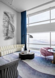 Model Duplex at Zhuhai Renheng Coastal Center by T.K. Design