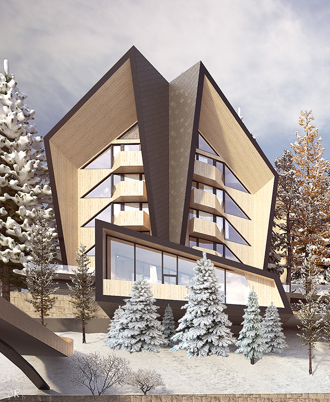 Rezidencie na Bielej Púti by JANREVAJ architects