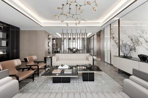 Hangzhou Boee • Hufeng Courtyard Model Villa by GFD