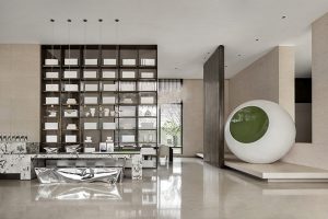 Guiyang Vanke • Guanhu Sales Center by ONE-CU Interior Design Lab