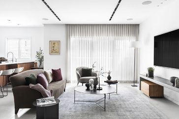 H Apartment by Maya Sheinberger Interior Design