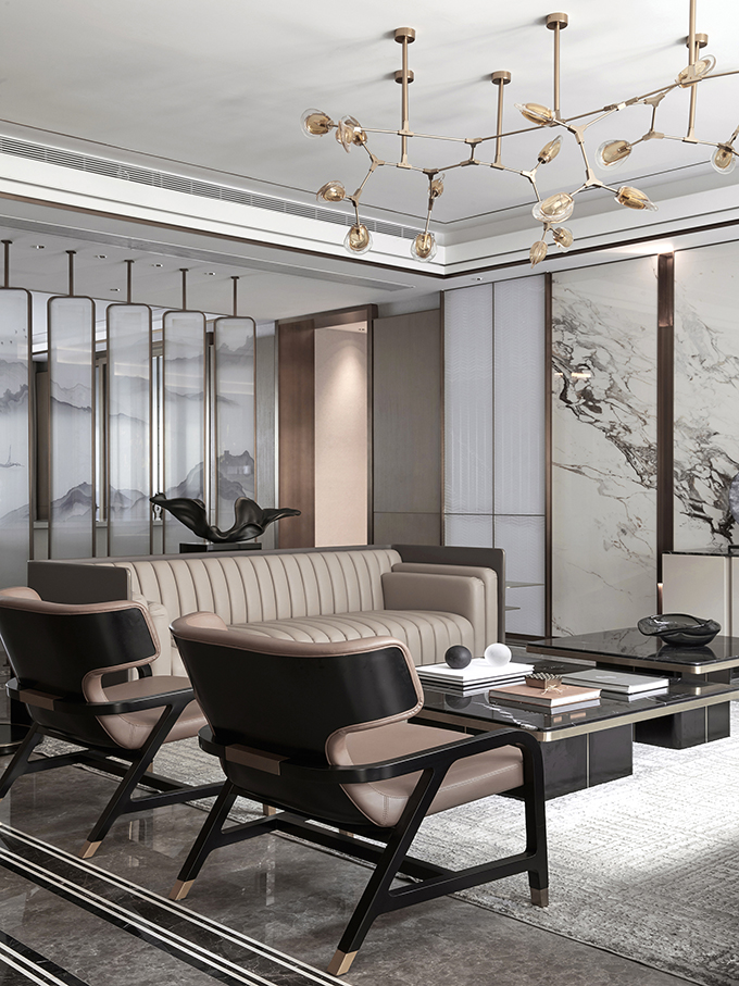 Hangzhou Boee • Hufeng Courtyard Model Villa by GFD